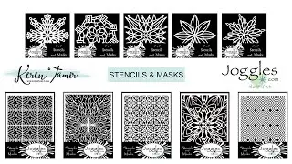 Introducing New Stencils & Masks Designed By Keren Tamir by Joggles.com