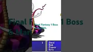 Final Fantasy 1 Boss 6 Marilith.