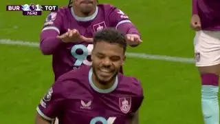 Lyle Foster Goal | Burnley vs Tottenham 2-2 | Highlights & Goals | Premier League 26