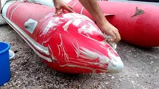 NETTOYER SON BATEAU PNEUMATIQUE avec PERMANON PS