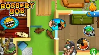 Robbery Bob 1 Playing with a suit&nbsp; angry dog [the ring #26]
