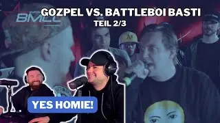 Gozpel vs. Battleboi Basti😄 BMCL (TEIL 2/3) | REACTION