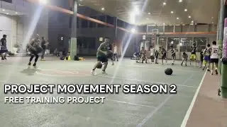 PROJECT MOVEMENT S2 DAY 4 l FREE TRAINING PROJECT #basketballl #freetraining #basketballtraining