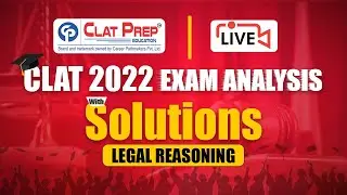 CLAT 2022 Exam Paper Analysis Legal Reasoning With Solutions | CLAT 2022 Paper Analysis