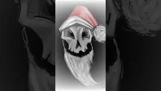 #anwap #santa #skull #penciltodigital
