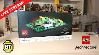 LEGO Architecture LEGO Campus set Build LIVE!