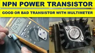 #246 How to Test Power Transistor in Circuit