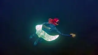 Raina Test Swim in Mertailor Fantasea 4 Monofin - No Commentary