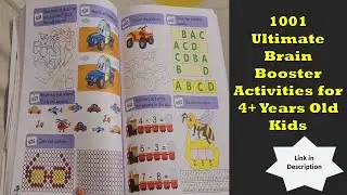 1001 Ultimate Brain Booster Activities for 4+ Years Old Kids | Brain and Memory Development Book