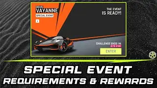 Asphalt 9 | Deus Vayanne Special Event Requirements & Rewards