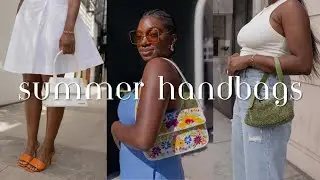 the summer handbags i'm wearing this season | affordable & mid luxury