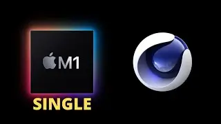 Realtime Cinebench Single-core Test on Apple MacBook Pro With M1 Chip