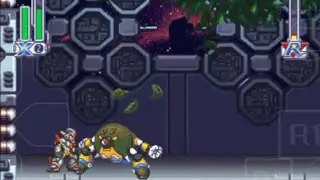 Megaman X4 Quick Kill: Fourth Armor X vs Web Spider (version 1)