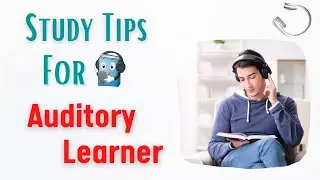 Study Tips For Auditory Learners | 7 Effective Study Tips | learn with audio | #shorts
