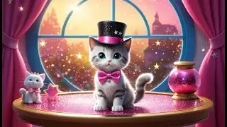 Emma Had a Teeny Tiny Cat | Fun Cat Song for Kids | Teeny Tiny Cat Rhyme for Toddlers