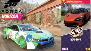 Festival Playlist S51 Winter - Road show - BMW I8 S1 class road tune - Forza Horizon 5