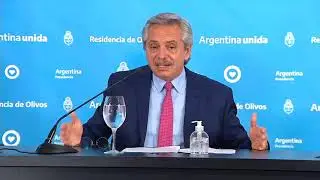 ALBERTO FERNÁNDEZ EXTENDIÓ LA CUARENTENA TOTAL hasta que TERMINE SEMANA SANTA
