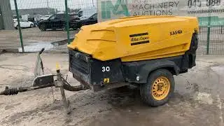 2006 ATLAS COPCO XAS77 TWO TOOL DIESEL AIR COMPRESSOR