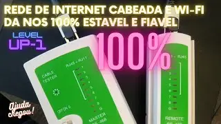 Rede cabeada e wi-fi da NOS 100% LEVEL UP-1