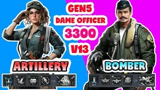 Warpath V13 | Review of new Artillery 3300 DAME generals: Steel Angel and bomber OL' Stache