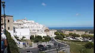 4K Walk - Ostuni, Apulia, South Italy 