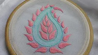 Chikankari stitch of Lucknow | Hand embroidery tutorial
