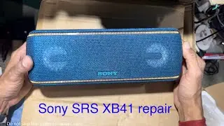 Sony srs xb41 Bluetooth speaker repair.