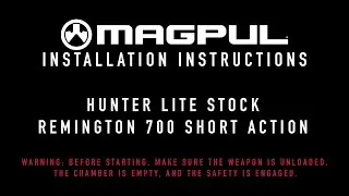 Magpul Instructions - Hunter Lite 700SA
