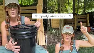 Backyard compost/Bokashi live