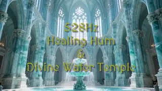 528Hz Deep Relaxation | Elven Water Temple Ambience for Sleep & Focus