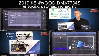 2017 KENWOOD DMX7704S Digital Multimedia Receiver Unboxing & Feature Highlights