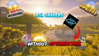 Running BSL Shaders on My Mojo launcher 🔥 | without ANY Optimization | 100+ FPS ?? 