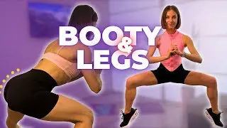 BOOTY & LEGS BURN 🔥 | No Equipment, Full Lower Body Focus