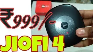 JioFi 4 JMR 1140 || ₹999 only || Unboxing from incredible technology