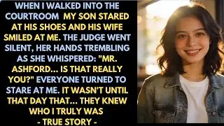 When I Entered The Courtroom, My Son Stared At His Shoes, And His Wife Smiled At Me