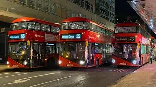 Full Route Visual | Arriva London Route 73 | Oxford Circus - Stoke Newington, Nighbus November