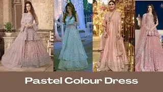 Party Wear Pastel Colour Dresses | Pastel Colour Dresses | Pastel Colour Lehenga
