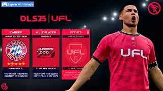 DLS 2025 MOD UFL [APK-DATA-OBB] ANDROID OFFLINE ⚽