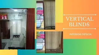 Vertical Blinds Fixing in Anna nagar (Chennai) #windowblinds #verticalblinds #blinds #homedecor