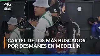 Revelan videos y rostros de los hinchas de Medell&iacute;n y Nacional que provocaron desmanes en el estadio