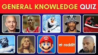 General Knowledge Trivia Quiz 🧠Guess the Correct Answer✅ 25 General Knowledge Questions