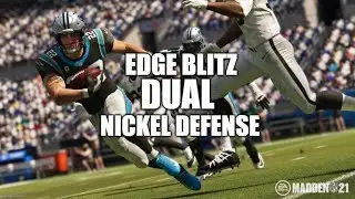 Madden 21 Glitches Cheats and Tips - Dual Edge Blitz - Nickel Defense