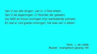 GDL 16 Danklied
