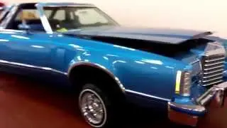 77 THUNDERBIRD LOWRIDER Streetlow Magazine Super Show in San Jose, Ca. 9/6/2015