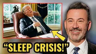 Trump's SHOCKING Sleep CRISIS During Meetings Leaves Aides Panicked - Jimmy Kimmel