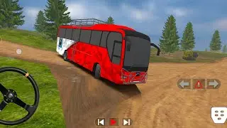 Coach Bus Simulator India Off Road Driving Bus Game Simulator Bablu Gamer Gameplay Video Part 634