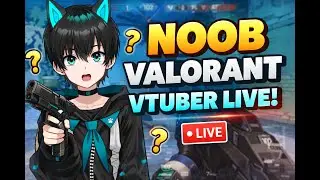 Noob VALORANT VTuber Midday Live 🔴 | Male VTuber Learning Ranked | Chill & Fun