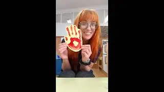 Bluebirds: Art: Handprint Little Red Hen