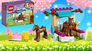 Unboxing and Building Lego Friends Little Foal with Baby Horse 41089