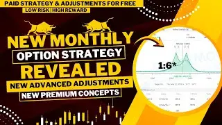 Monthly Option Selling Strategy | Best Strategy for Current Market | Adv. Adjustment | Paid Content⚡